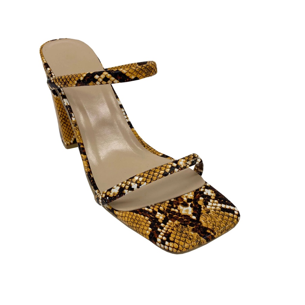 Brenda Snake Skin Heel